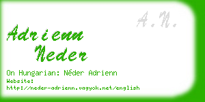 adrienn neder business card